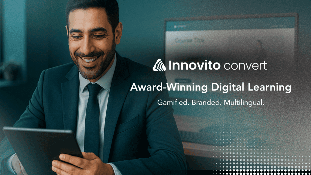 مثال على تعلّم إلكتروني عبر Innovito Convert